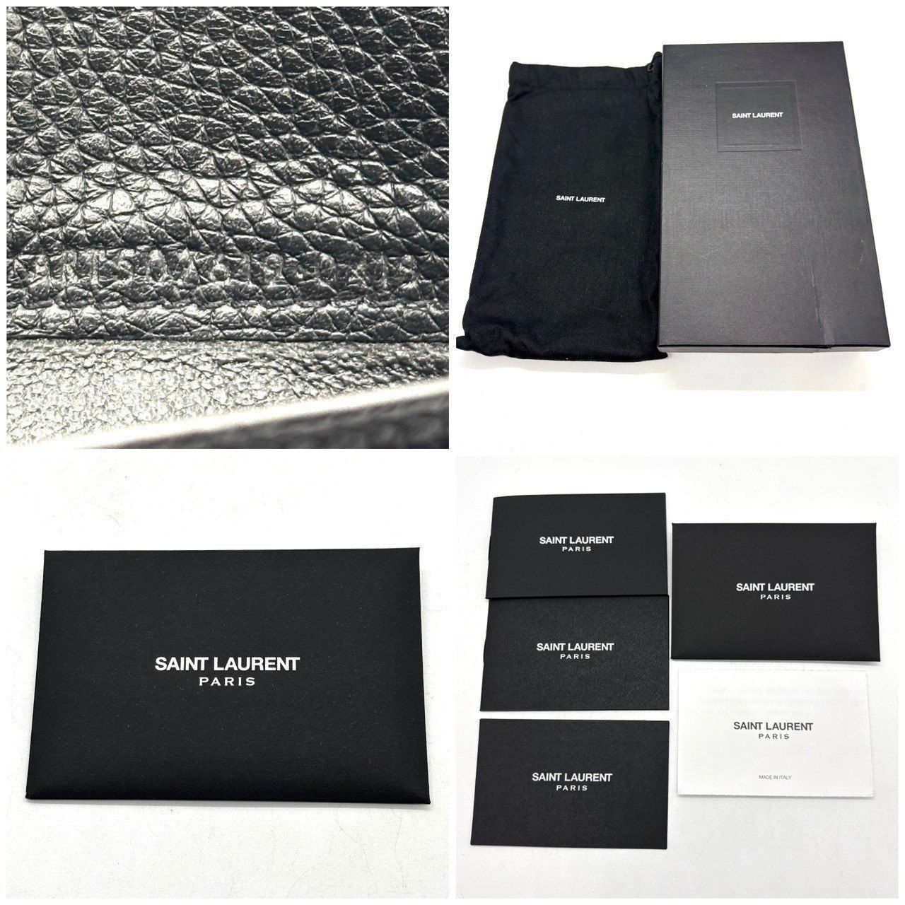背伸びではなく、格上へ】 SAINT LAURENT 長財布 サックドジュール