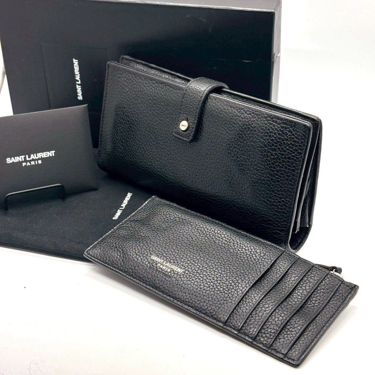 背伸びではなく、格上へ】 SAINT LAURENT 長財布 サックドジュール