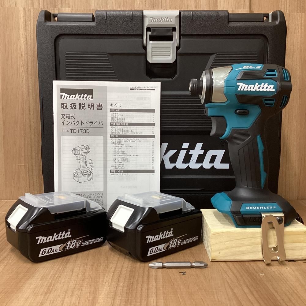 未使用】makita/マキタ TD173DZ 18V充電式インパクトドライバ