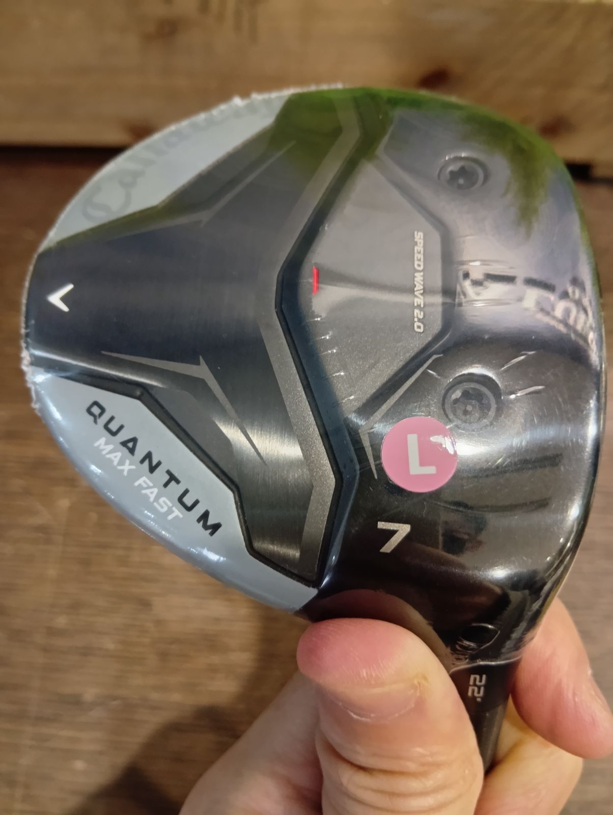 Ld Fw【新品未使用品】キャロウェイ QUANTUM MAX FAST ＃7(22°)／L
