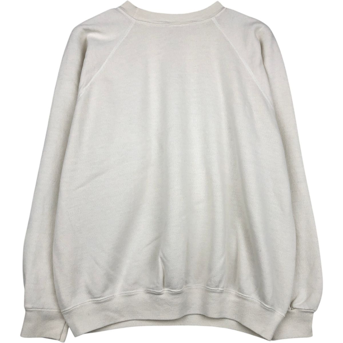 古着 80年代 ヘインズ Hanes 青タグ 3連プリント カレッジスウェット