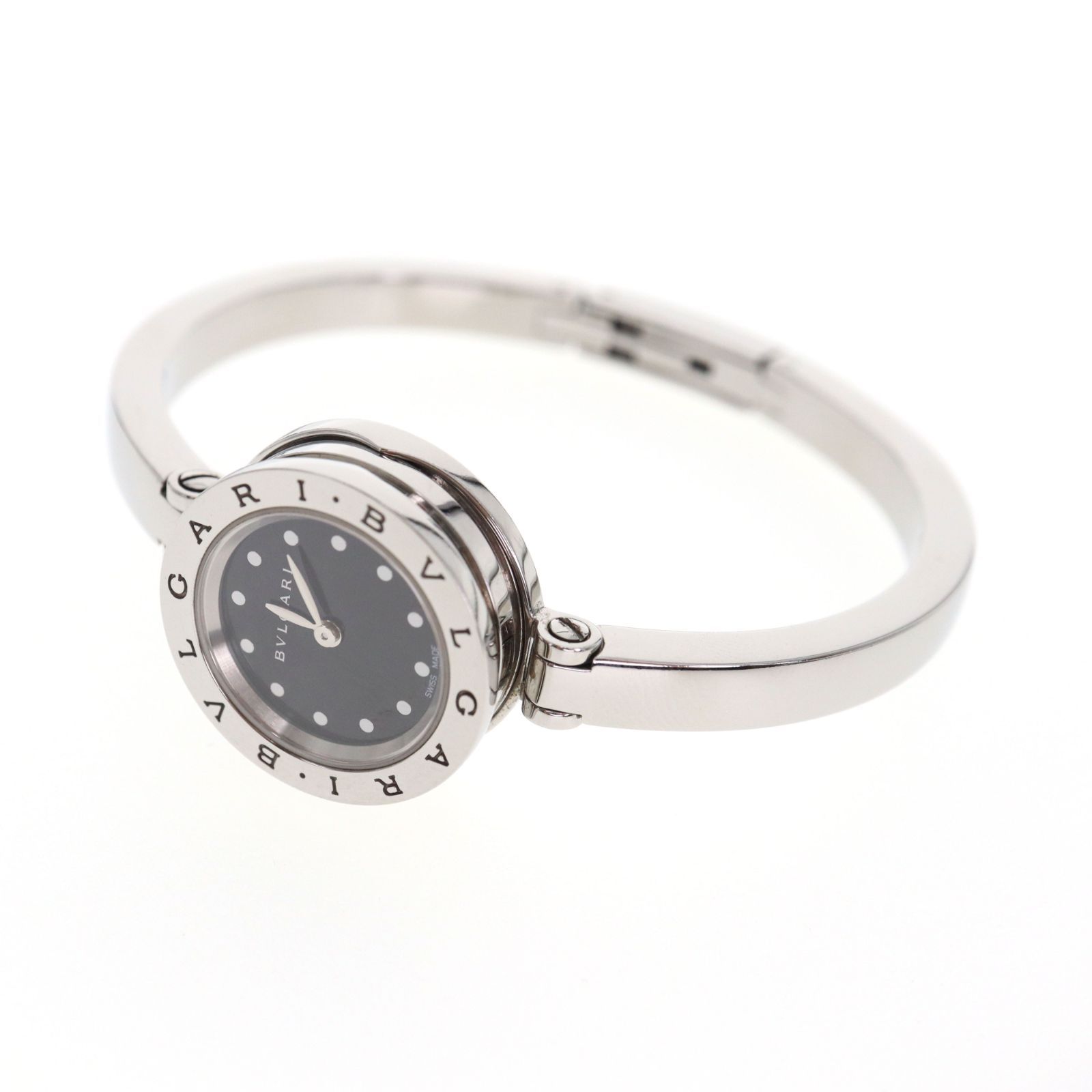 中古】BVLGARI ブルガリ BZ23BSS B-zero1バングルウォッチ レディース 