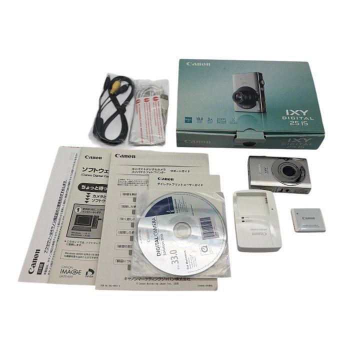 美品) キャノン IXY 25 IS PC1262イクシーデジタル ケース付 【公式通販】