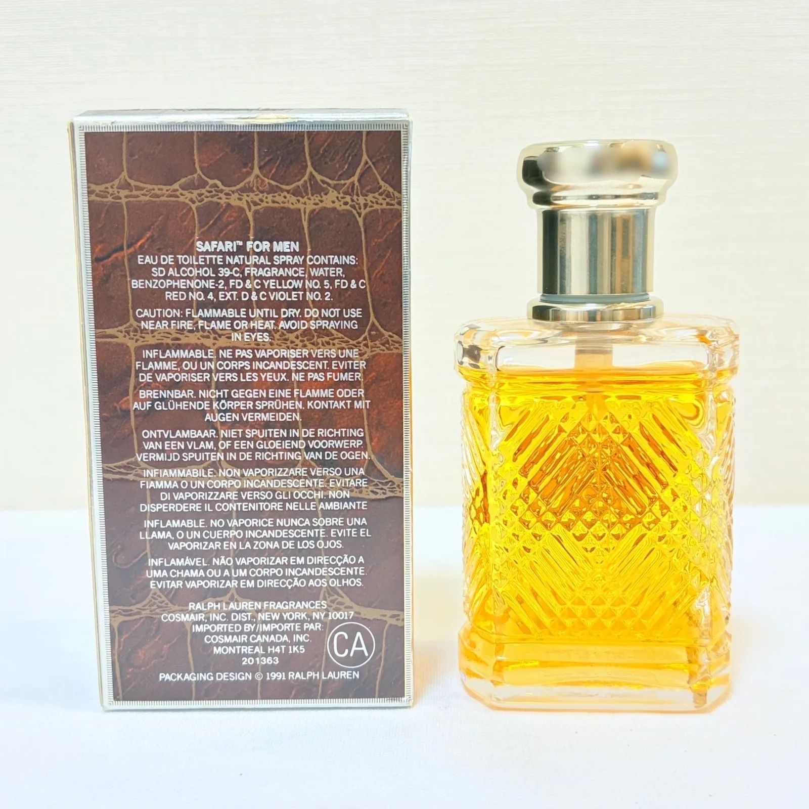 新品 Ralph lauren safari for men eau de toilette ラルフローレン 