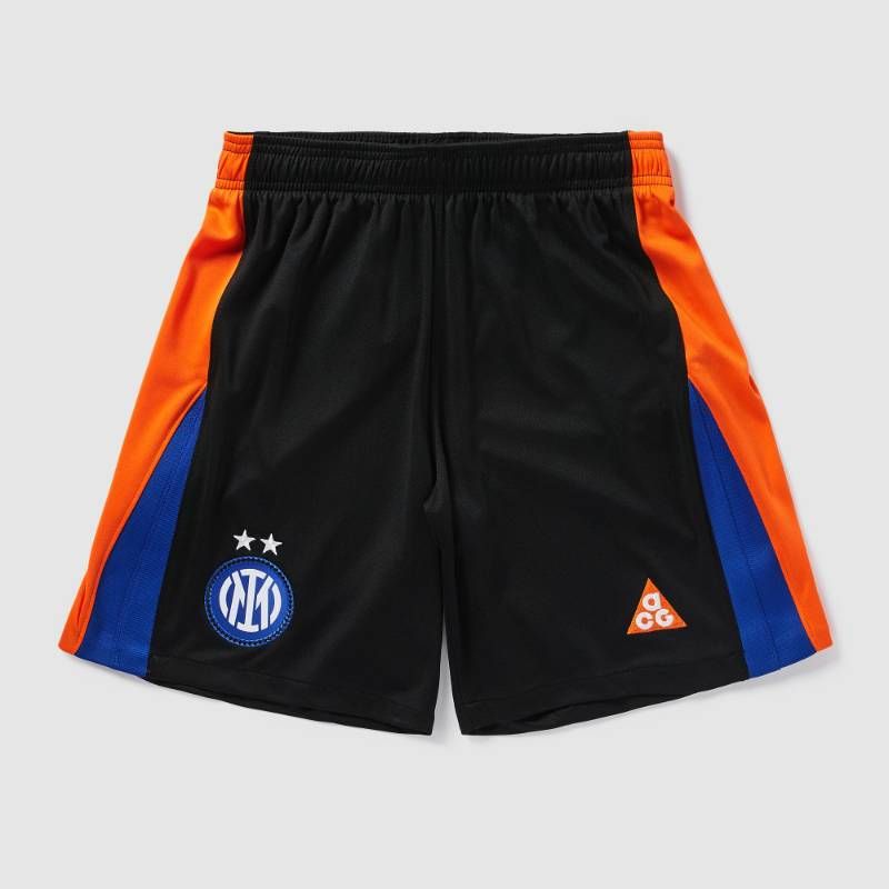 【送料無料・匿名配送】Nike ナイキ インテル 25/26 SE フォース ショーツ 黒 オレンジ ACGロゴ 新品 正規品 日本未発売