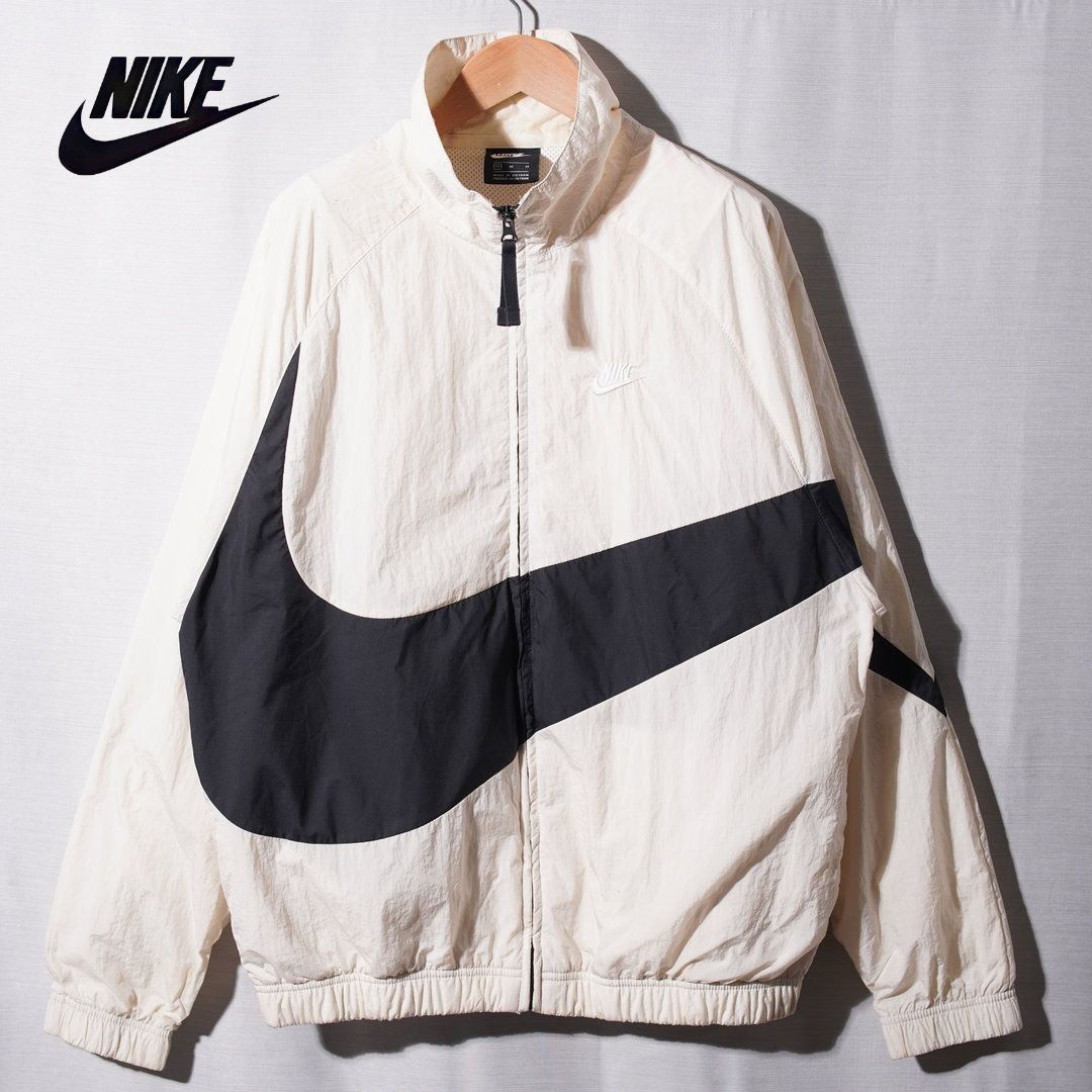ナイキ NIKE ウインドランナー ナイロンジャケット M 大きめ クリーム