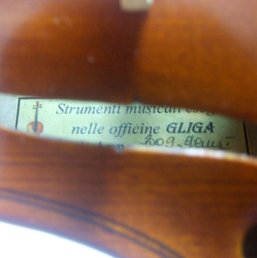 GLIGA　Gems　3/4　分数　バイオリン　2003年　ケース　弓 GLIGA Gems 3/4 分数 バイオリン 2003年 ケース 弓 GLIGAGems3/4分数