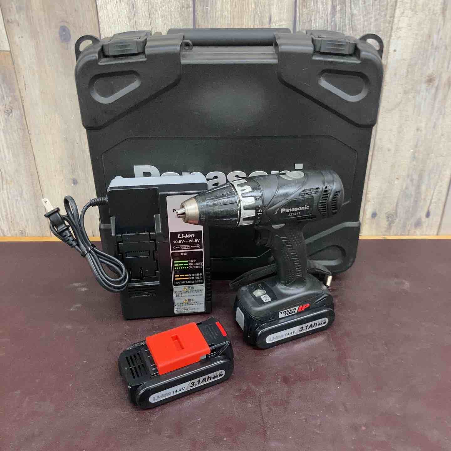 【中古品】 パナソニック(Panasonic) コードレスドリルドライバー EZ7441LJ2S-B 【東大和店】