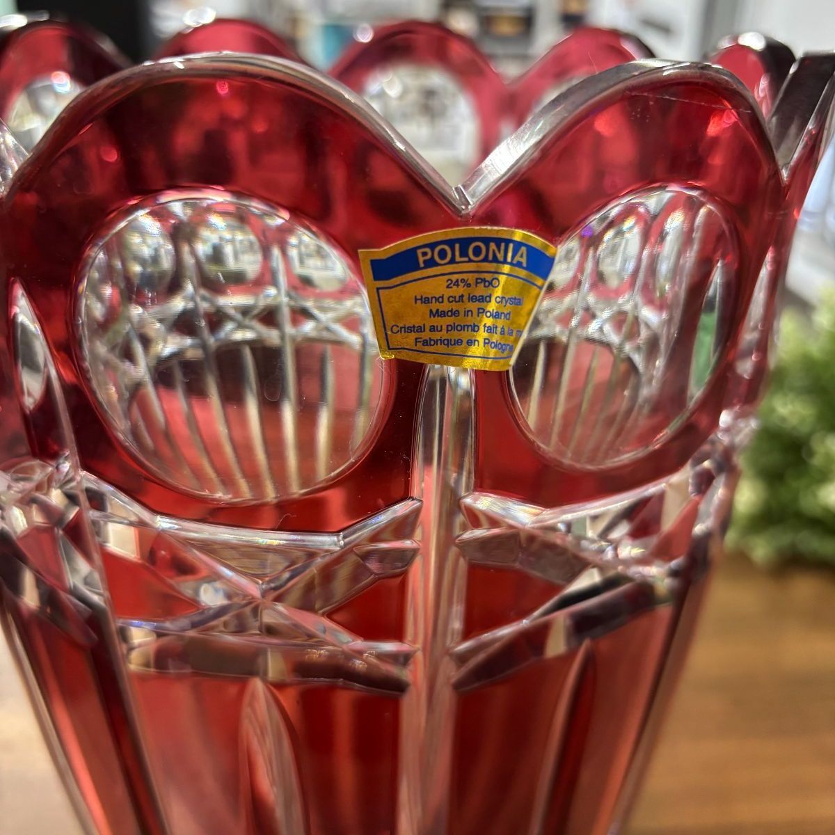 【最高級クリスタル】PORONIA製　フラワーベース　花瓶 最高級クリスタル】PORONIA製 フラワーベース 花瓶 【公式通販】