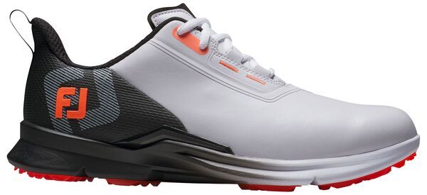フットジョイ メンズ シューズ スニーカー FootJoy Mens 2025 Fuel Golf Shoes WhiteBlackCoral ホワイト