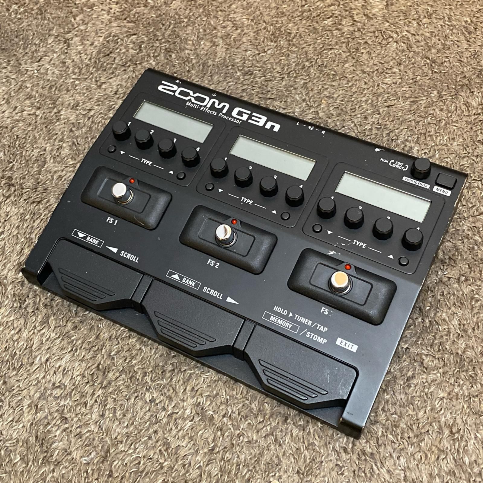 尾張小牧店】【楽器】 ZOOM | ズーム エフェクター G3n Multi-Effects