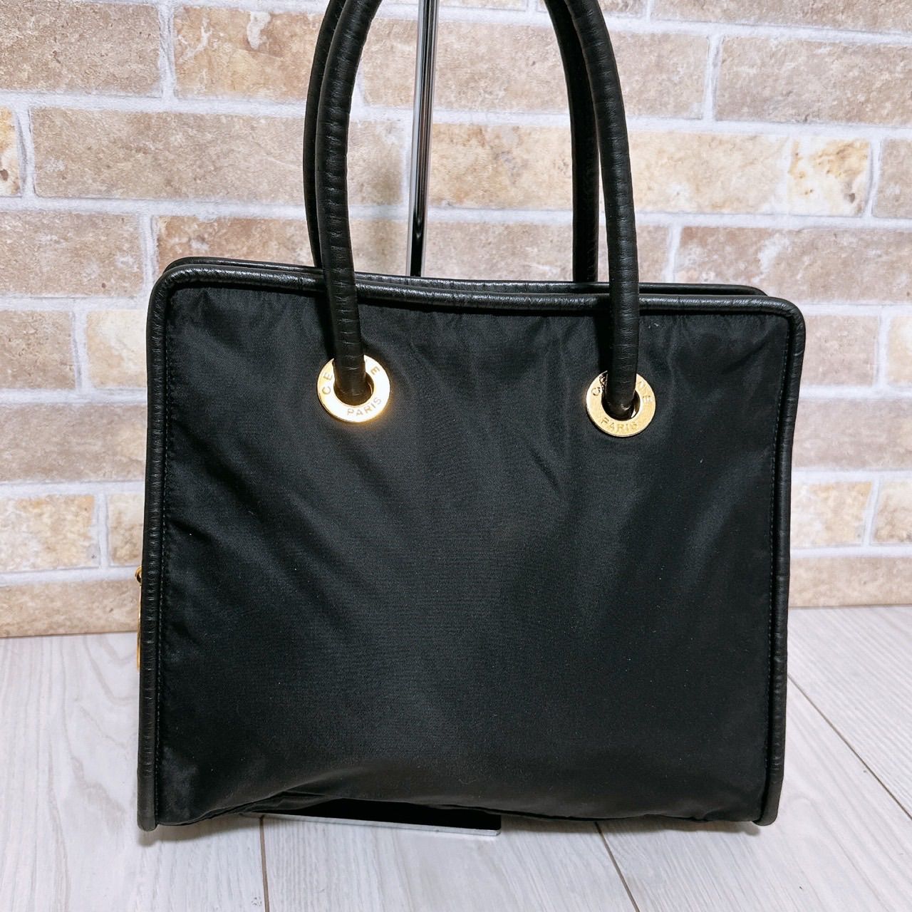 美品》CELINE(セリーヌ)ハンドバッグ - メルカリ