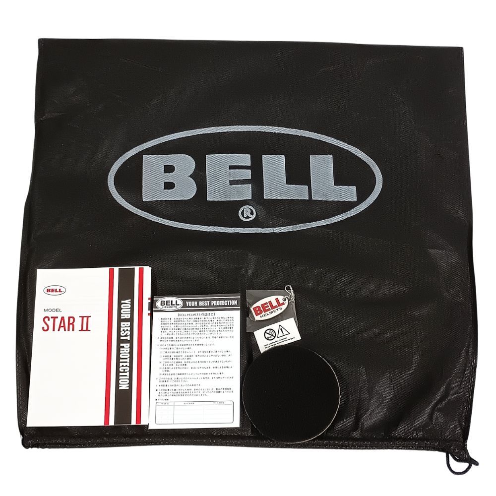 BELL STAR Ⅱ ヘルメット バイク用 ホワイト サイズM 57~58cm 正規品