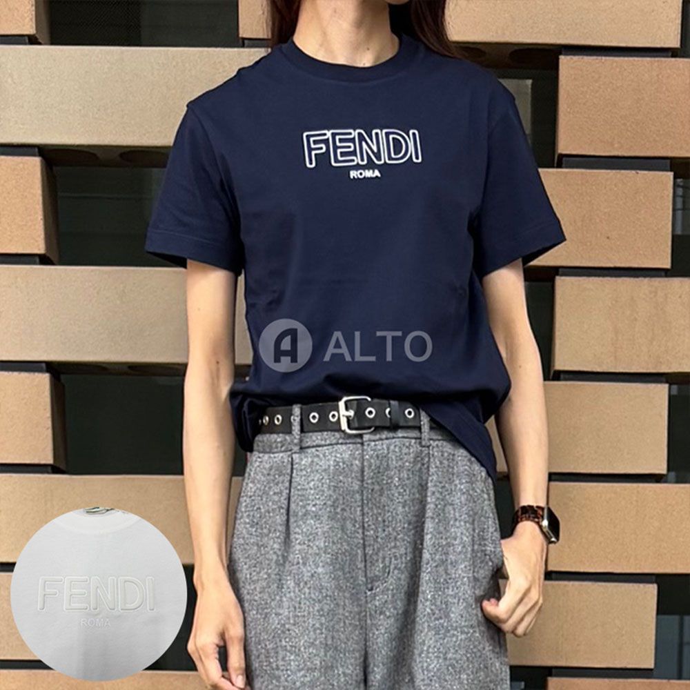 FENDI 子供服 Tシャツ FENDI Tシャツ キッズ服(100cm~) Logo T-Shirt グレー FENDI 子供服 Tシャツ FENDI Tシャツ キッズ服(100cm~) Logo T-Shirt グレー
