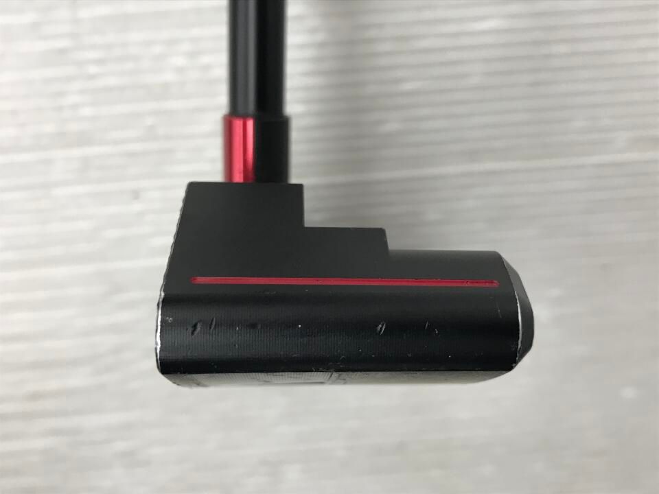 ゴルフ キャスコ Red 9/9 Black RM-002 パター 【最短即日発送】