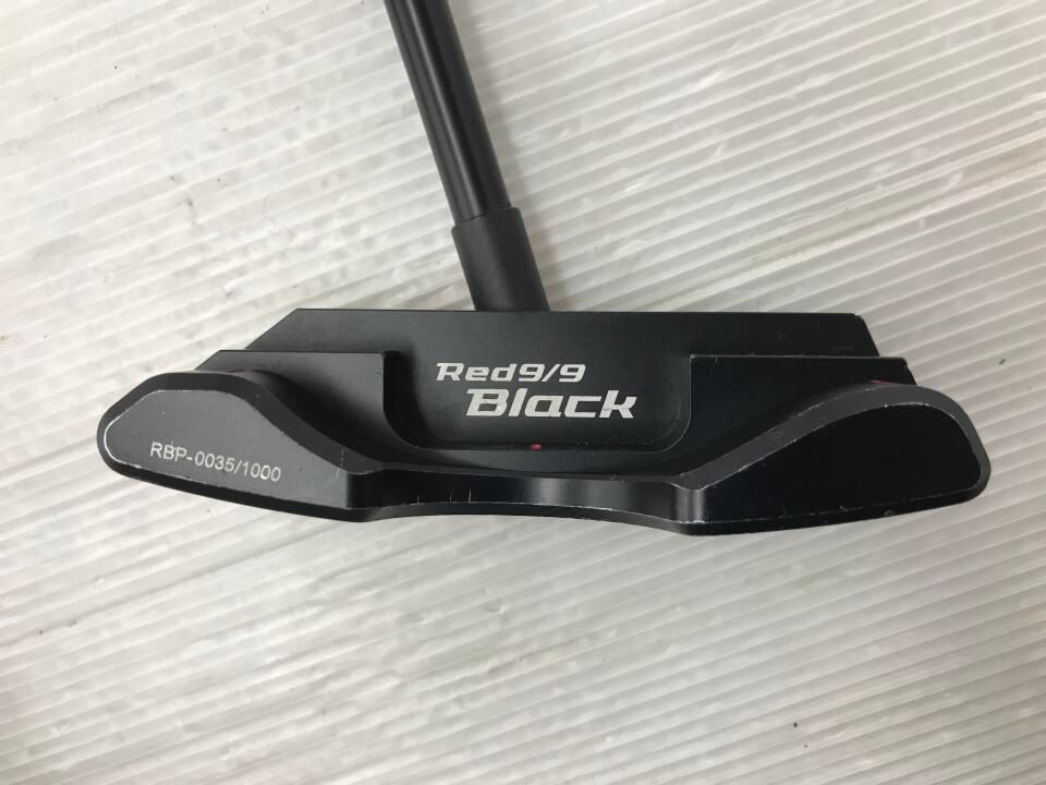 ゴルフ キャスコ Red 9/9 Black RM-002 パター 【最短即日発送】