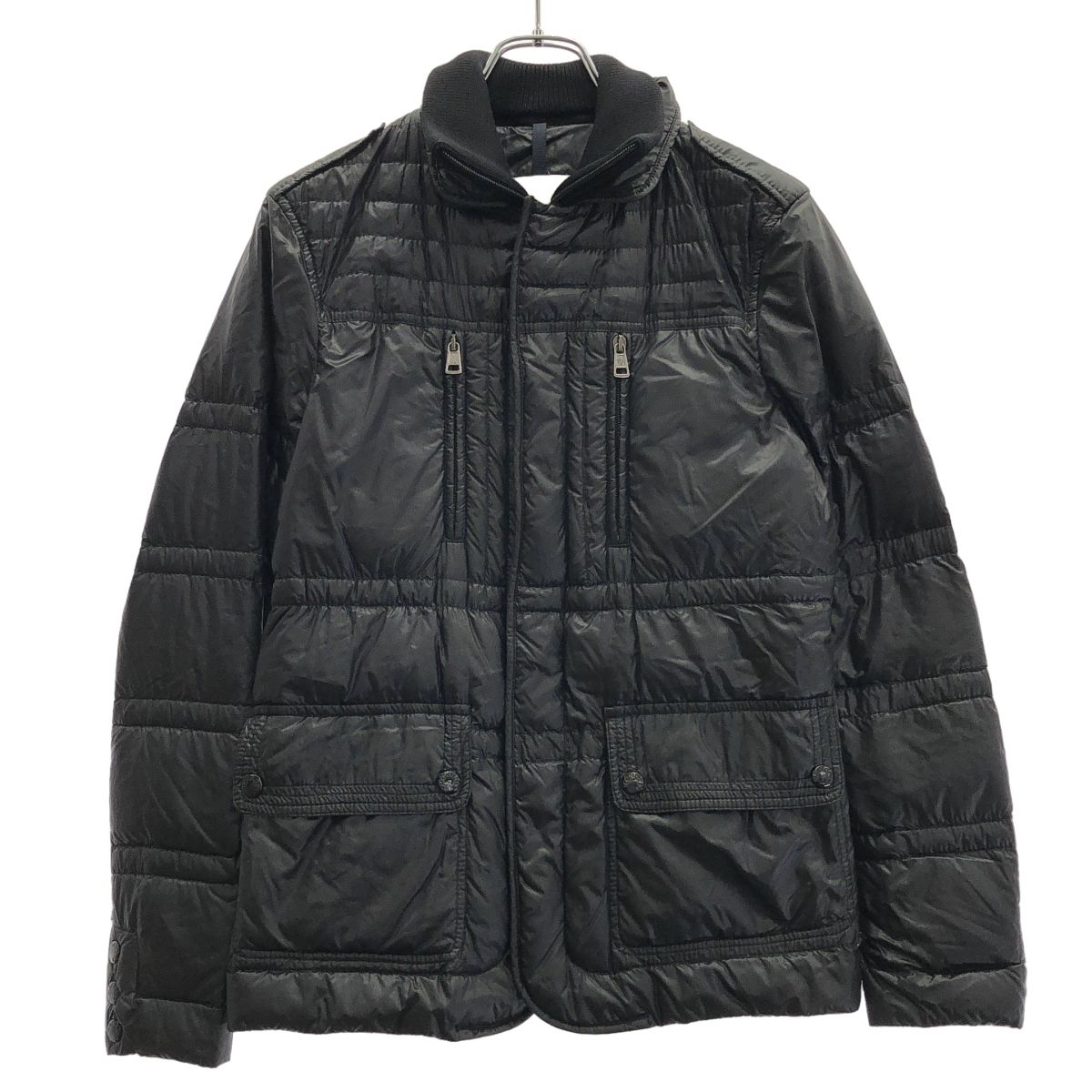 中古・古着通販MONCLER モンクレール ダウン サイズ0 難あり ブラック 