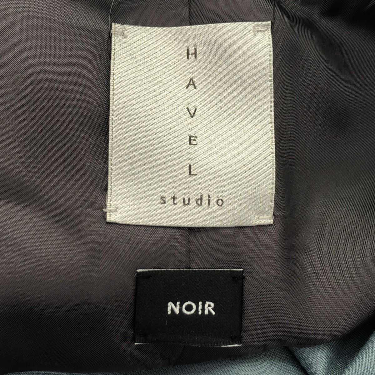 HAVEL studio ハーヴェル スタジオ 20AW ロングジレ ベスト 630