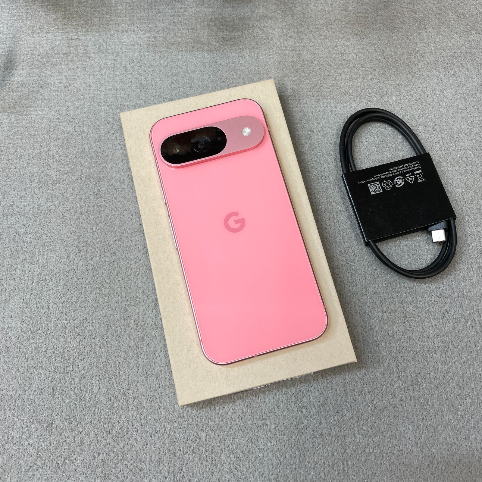新品同様Google Pixel 9 128Gb ピオニー 国内SIMフリー 送料無料 