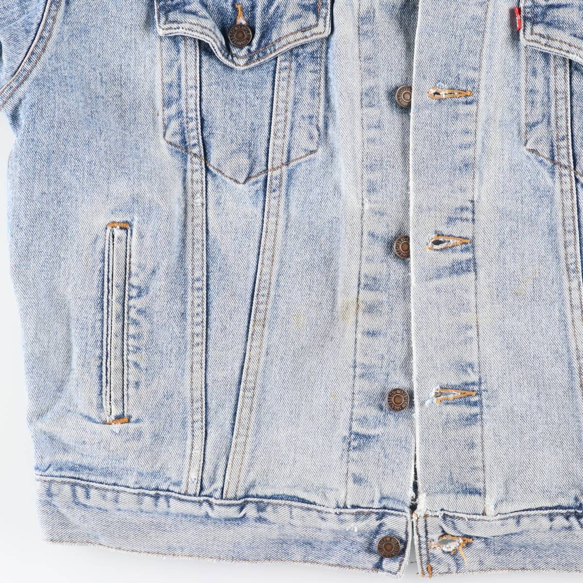 古着 リーバイス Levi's デニムジャケット Gジャン メンズL相当