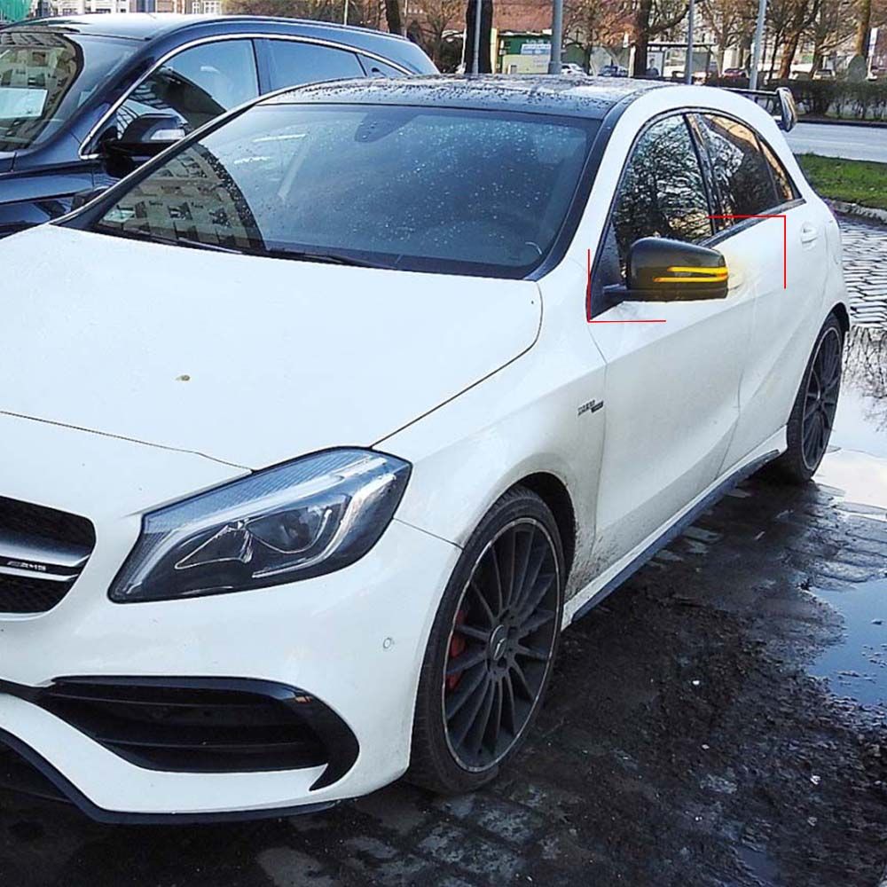 ダイナミックウィンカー LEDライト サイドミラーインジケーター メルセデスベンツ W204 CLA A B C E S GLA GLK CLSクラス W176 W212