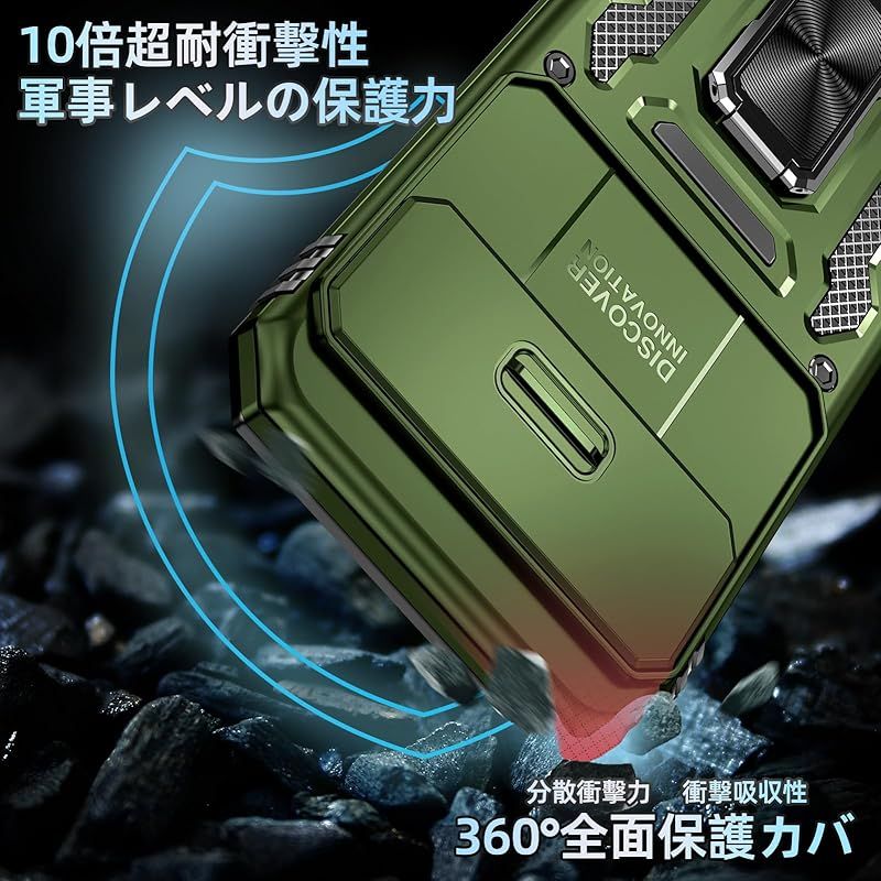 【新品】 Google Pixel 10 / 10 Pro 用 ケース リング付き 耐衝撃 カメラ保護 レンズ保護 画面保護 米軍MIL規格 指紋防止 車載ホルダー対応 スタンド機能 滑り止め TPU+PC材質 ケース 落下防止 一体型 