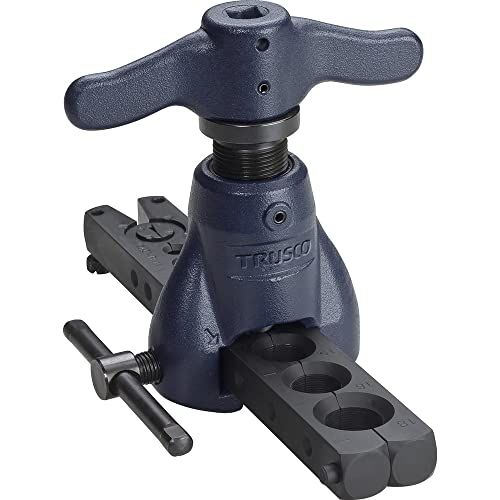 新品 トラスコ中山(TRUSCO) 手動・電動ドリル兼用フレアリングツール(ミリ) 新冷媒対応 偏芯式で加工面がきれいな仕上がり 銅管フレア加工に TFT400M
