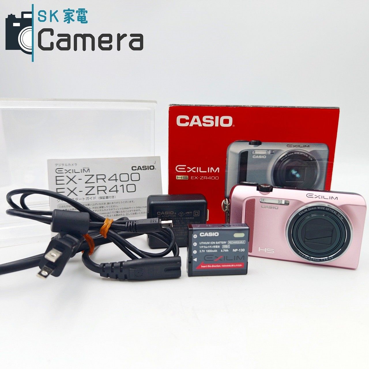 CASIO EXILIM EX-ZR410 デジカメ カメラ コンデジ ジャンク 【公式通販】
