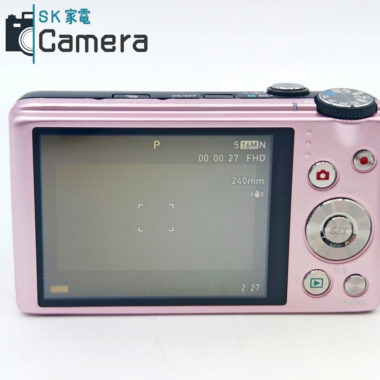 中古】 CASIO EXILIM EX-ZR400 カシオ エクシリム コンパクトデジタル 