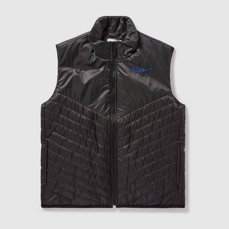 【送料無料・匿名配送】Nike ナイキ インテル 25/26 Therma-FIT ベスト 黒 2つ星 新品 正規品 日本未発売