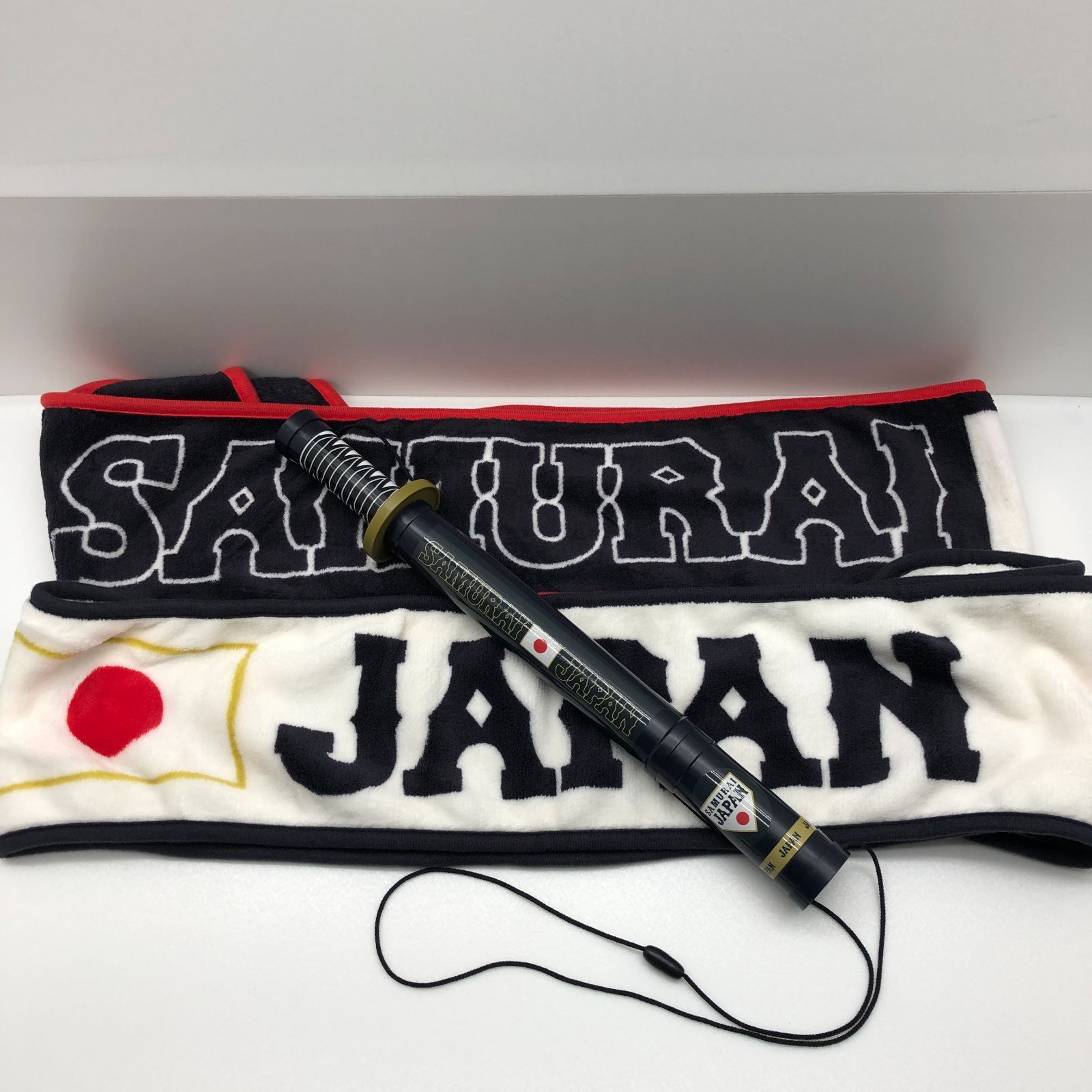 侍ジャパン 応援グッズ スティック マフラータオル×2枚セット SAMURAI