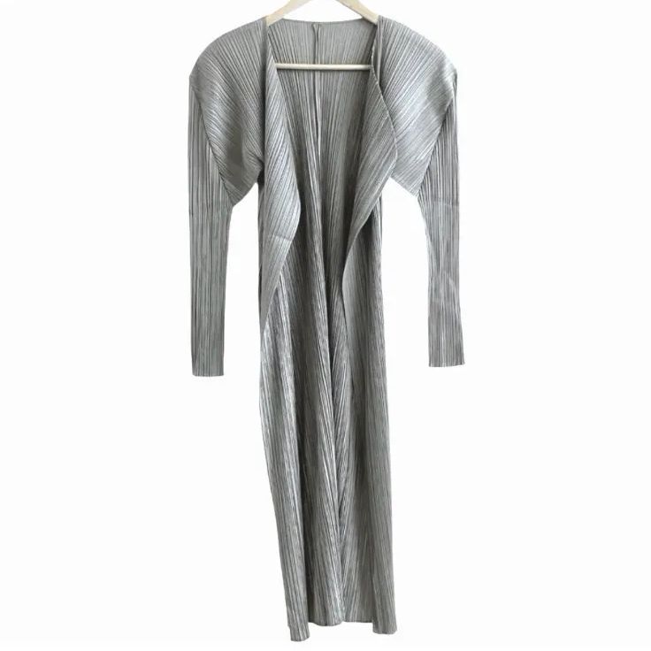 PLEATS PLEASE プリーツロングトップス PLEATS PLEASE プリーツプリーズ ISSEY MIYAKE イッセイミヤケ