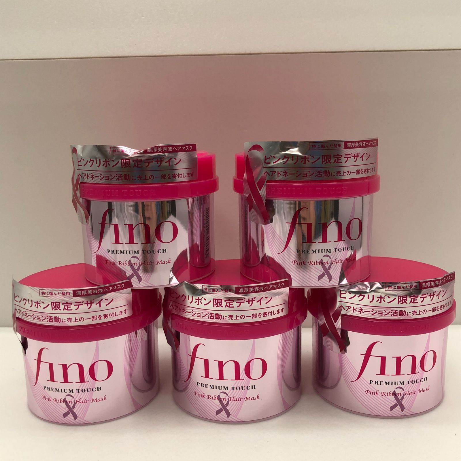 新品】fino フィーノ プレミアムタッチ 濃厚美容液 ヘアマスク ピンク
