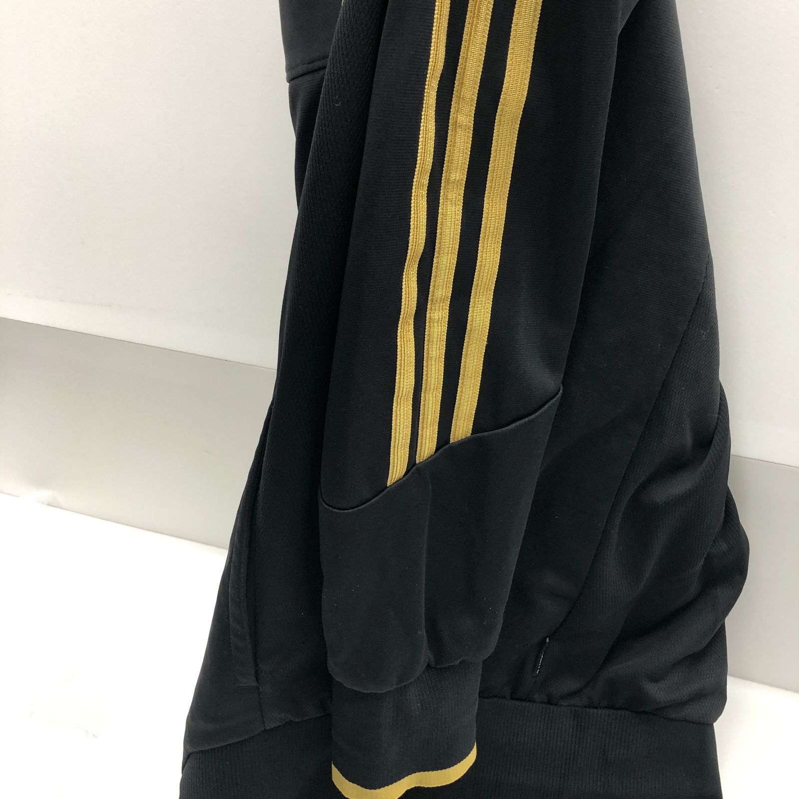 adidas メンズ トラックジャケット ジャージ Oサイズ ブラック