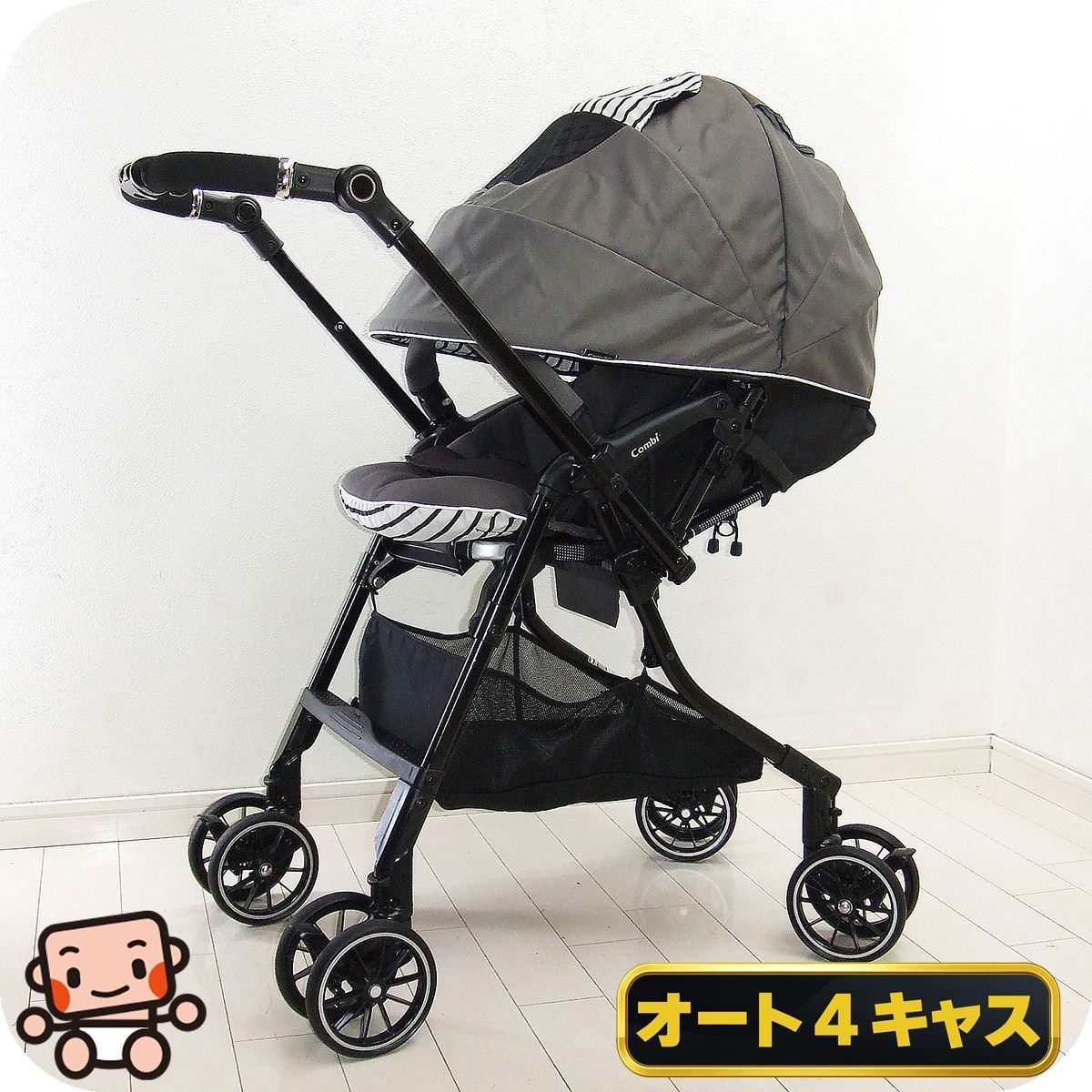 大人気 アウトレット きれい Combi スゴカル4キャス Light エッグ 