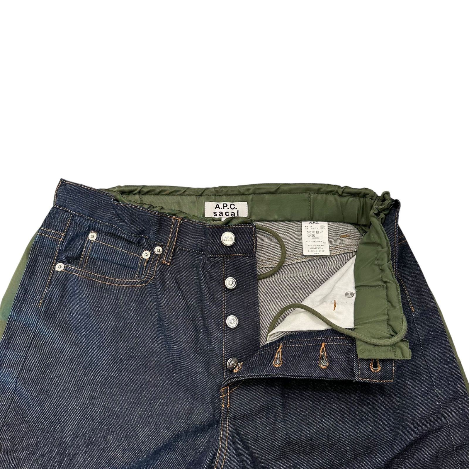 sacai×A.P.C.(サカイ×アーペーセー) 21SS PANTALON HARU DENIM