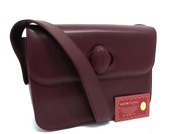 Cartier カルティエ バッグ マストライン ターンロック ショルダー 