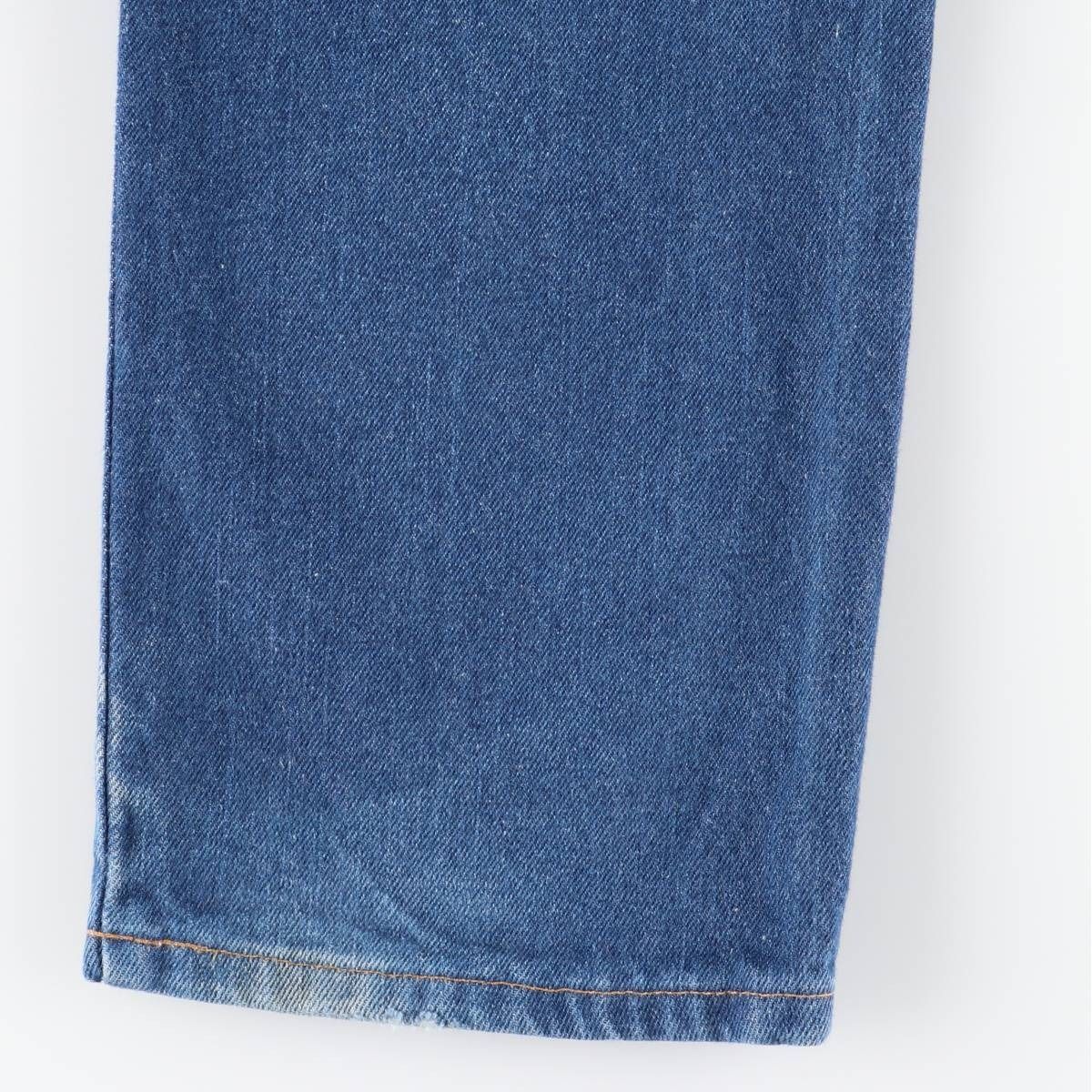古着 ディッキーズ Dickies ロゴパッチ ストレートデニムパンツ メンズ