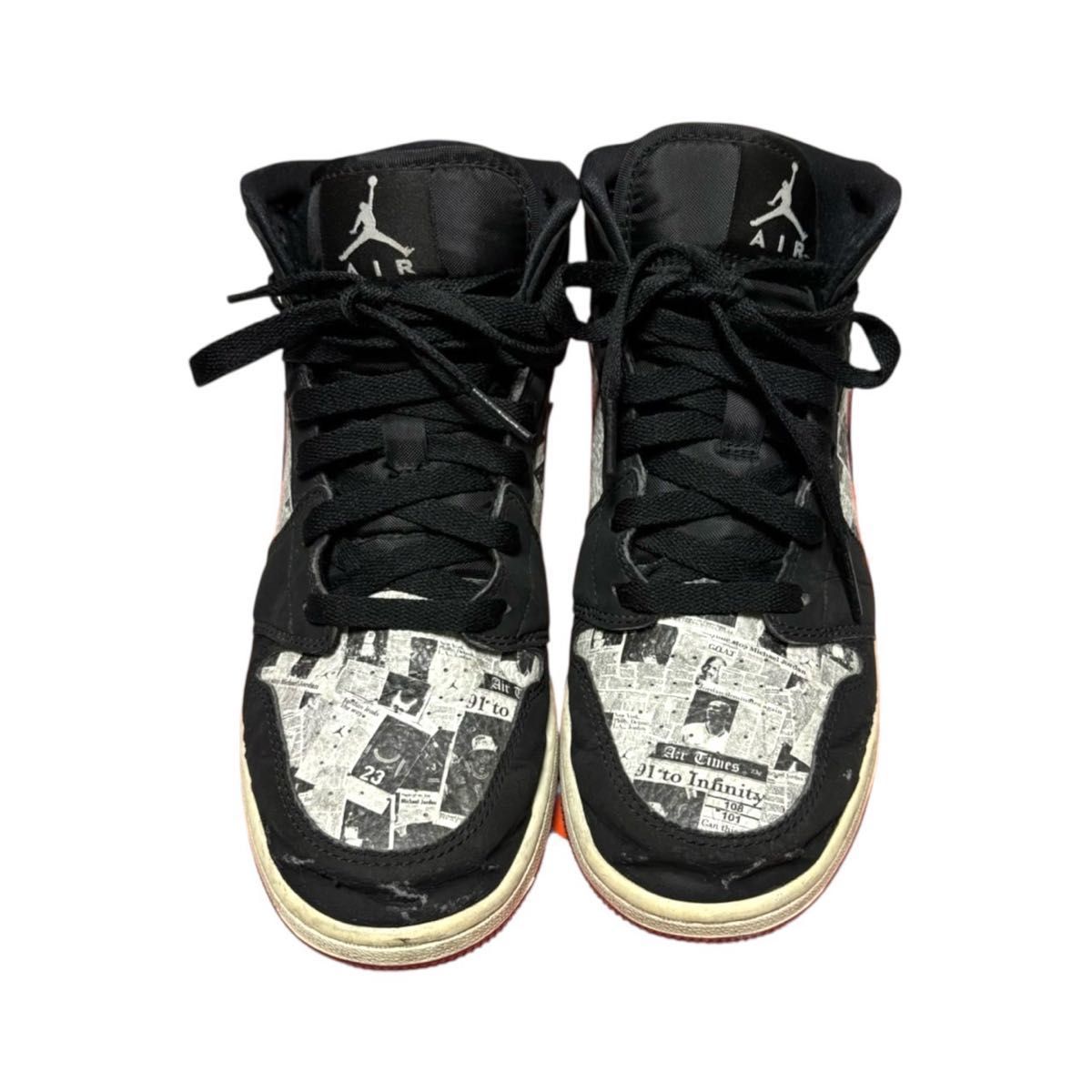NIKE AIR JORDAN 1 MID SE NEWSPAPER AIR TIMES ナイキ エアジョーダン