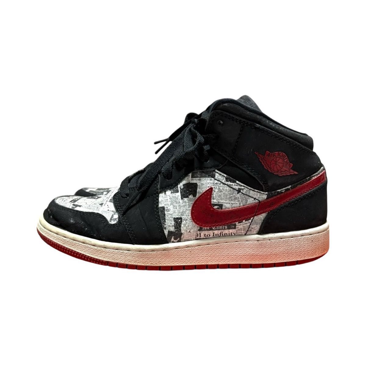 NIKE AIR JORDAN 1 MID SE NEWSPAPER AIR TIMES ナイキ エアジョーダン