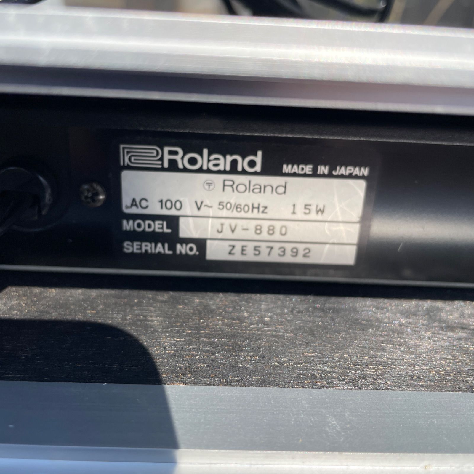 Roland JV-880 シンセサイザーモジュール ハードケース付き 【公式通販】