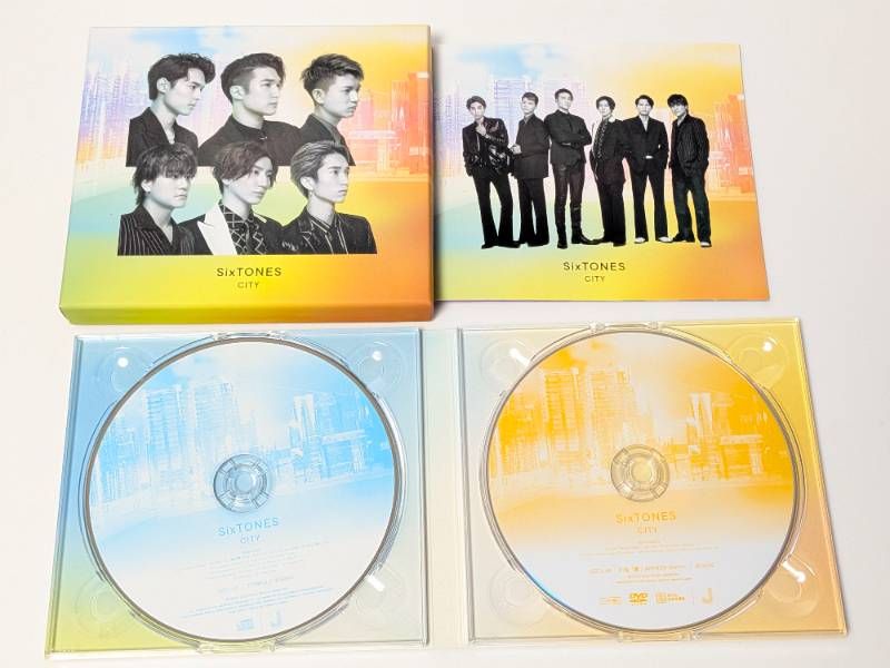 SixTONES CITY アルバム 全形態セット SixTONES CITY アルバム 3形態