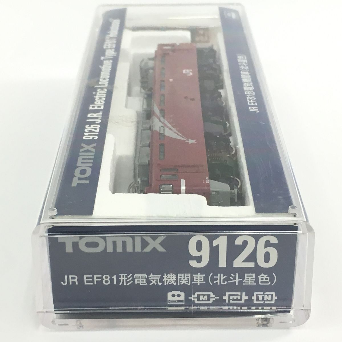 TOMIX 9126 JR EF81形 電気機関車 北斗星色 Nゲージ 鉄道模型