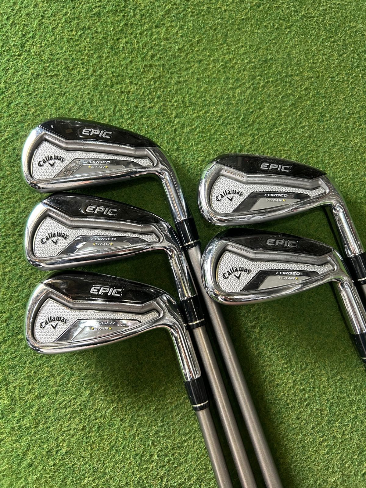 キャロウェイ EPIC FORGED STAR 6-Pw 5本セット 中古 純正 SRフレックス