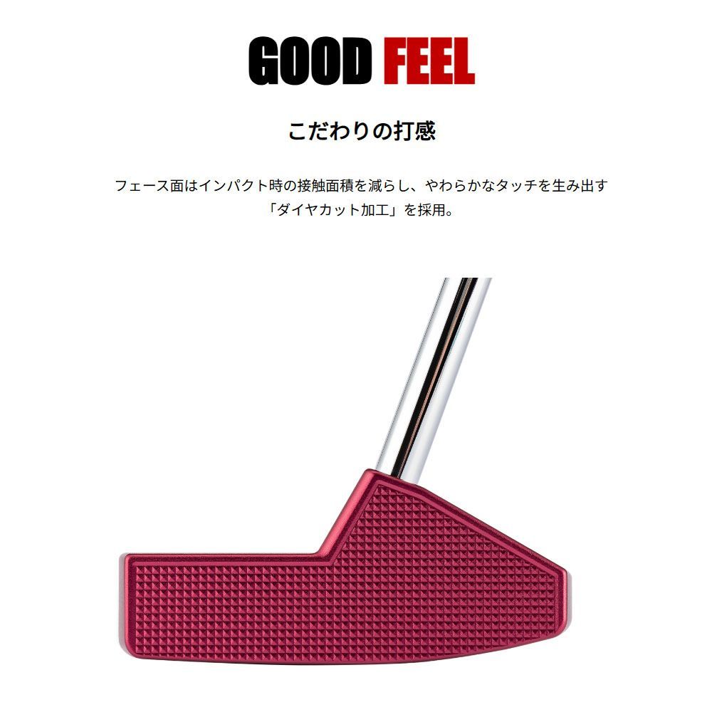 キャスコ Kasco Red9/9 DELTA-FACE パター 丸マレットDF-017 デルタ