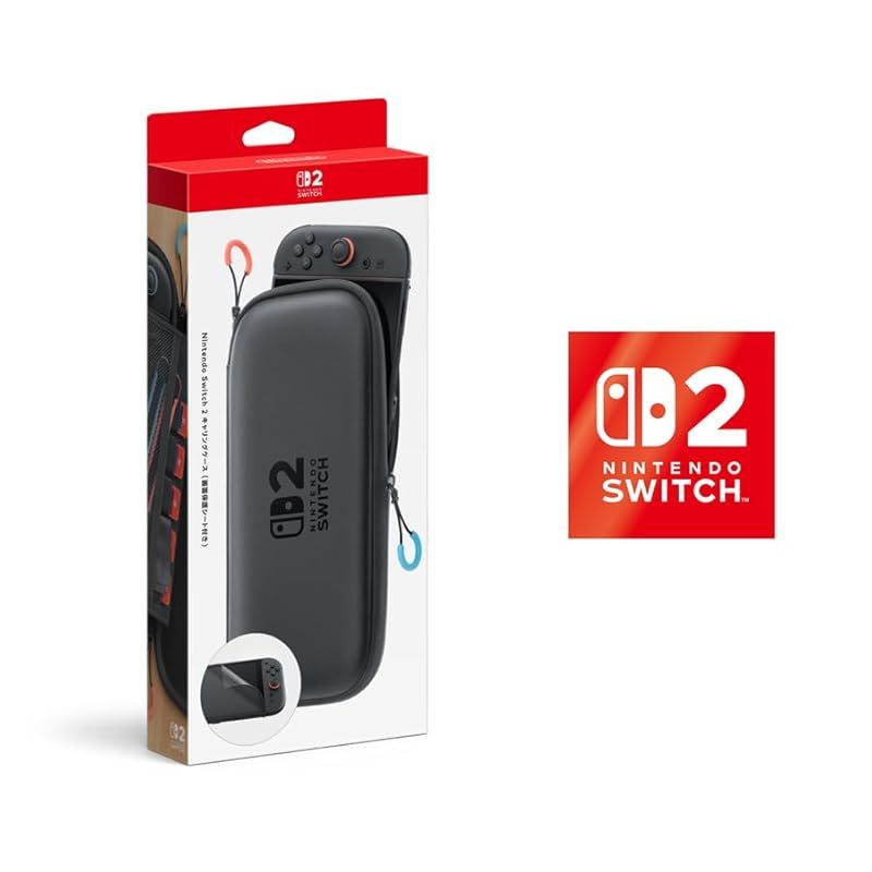 任天堂純正品】Nintendo Switch 2 キャリングケース(画面保護シート 