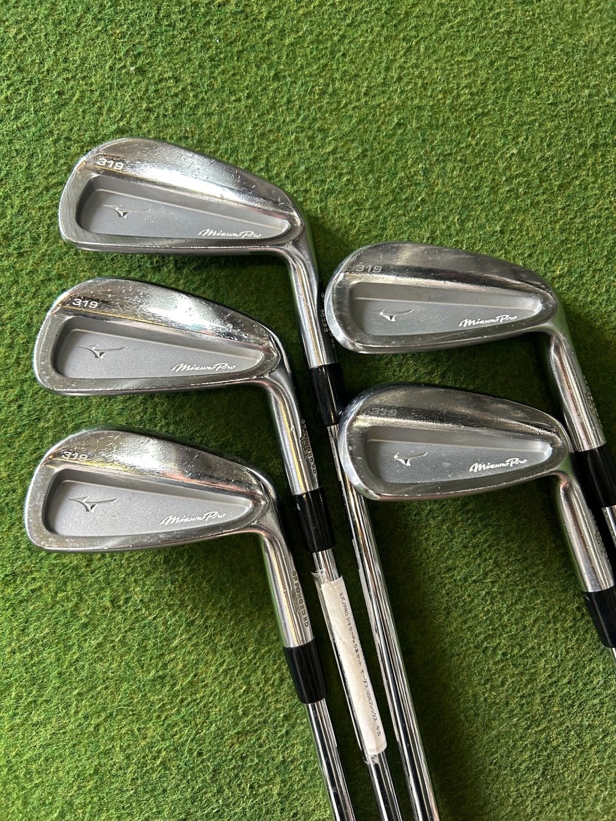 ミズノPRO 319 ６-Pw ５本セット　モーダス105　Rフレックス　中古