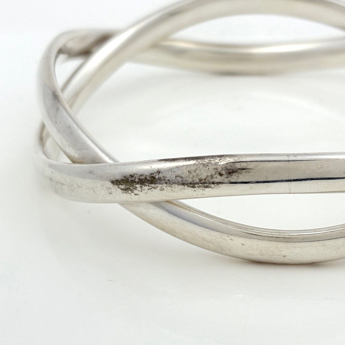 ジョージジェンセン Georg Jensen ツイスト バングル シルバー925 