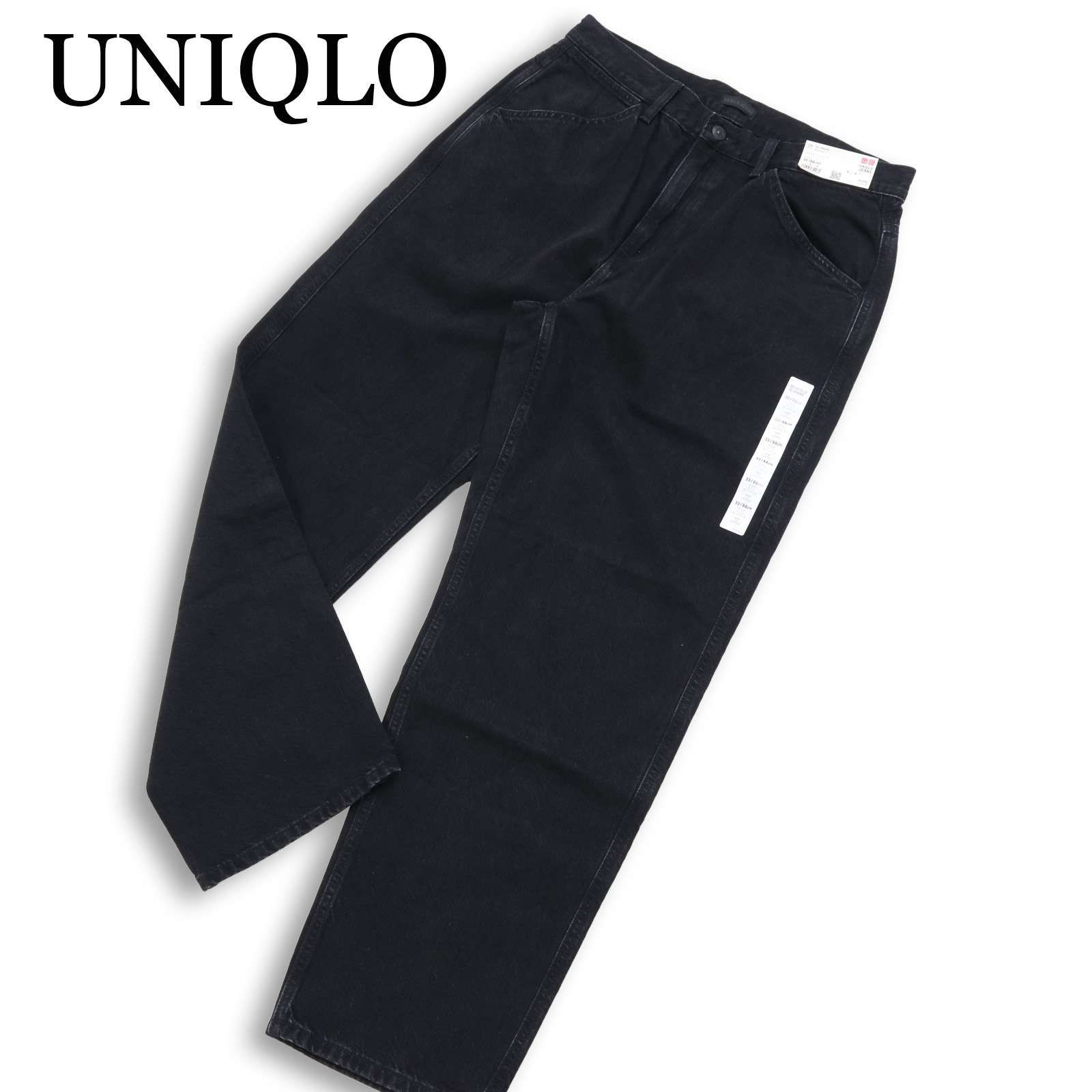 新品 未使用】 UNIQLO ユニクロ 通年 ☆ ワイド フィット ジーンズ 