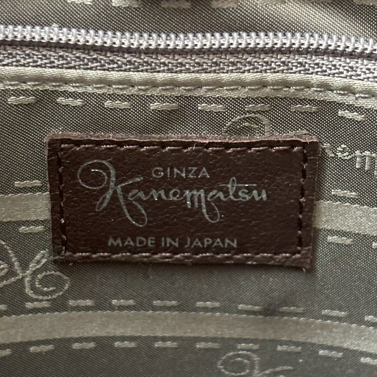GINZA Kanematsu 銀座かねまつ ハンドバッグ トートバッグ 柄入り 
